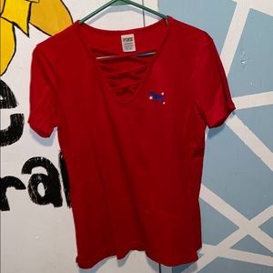 PINK 4th of July tee